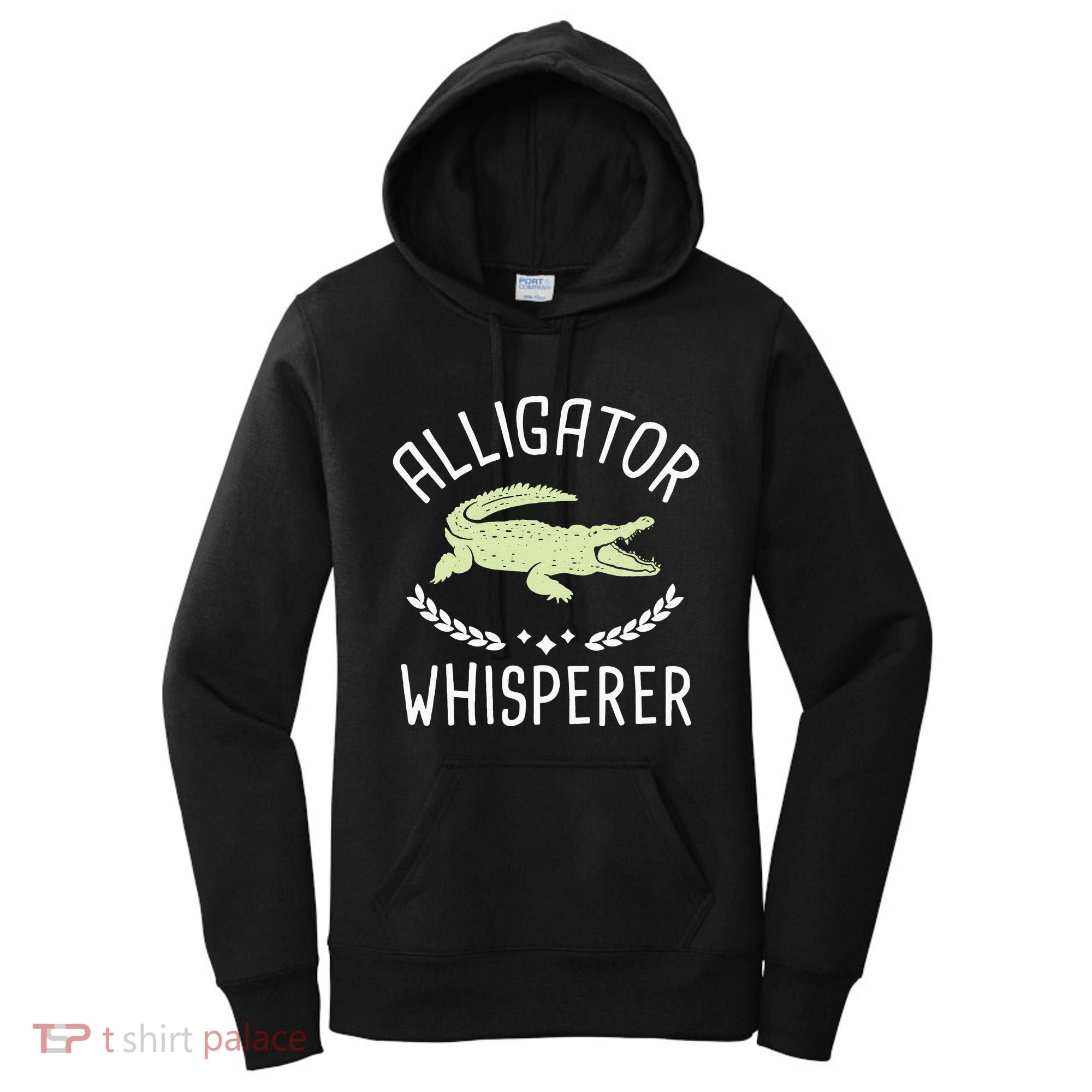 Alligator Whisperer Gator Crocodile Zoo Animal Lover Women's Hoodie