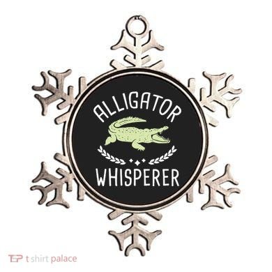 Alligator Whisperer Gator Crocodile Zoo Animal Lover Ornament