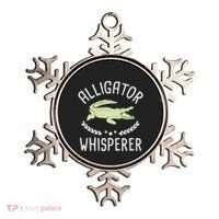 Alligator Whisperer Gator Crocodile Zoo Animal Lover Ornament thumb 0
