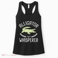 Alligator Whisperer Gator Crocodile Zoo Animal Lover Women's Tank Top thumb 0