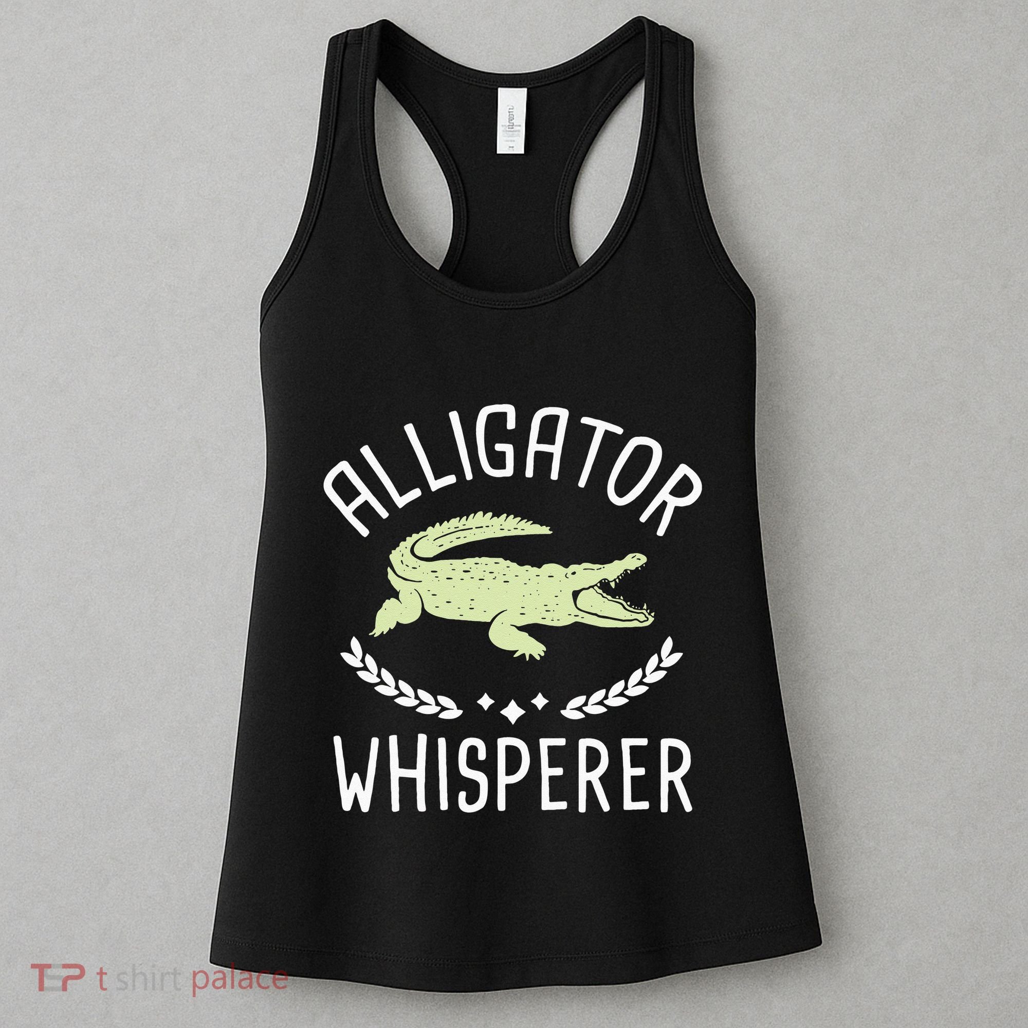 Alligator Whisperer Gator Crocodile Zoo Animal Lover Women's Tank Top