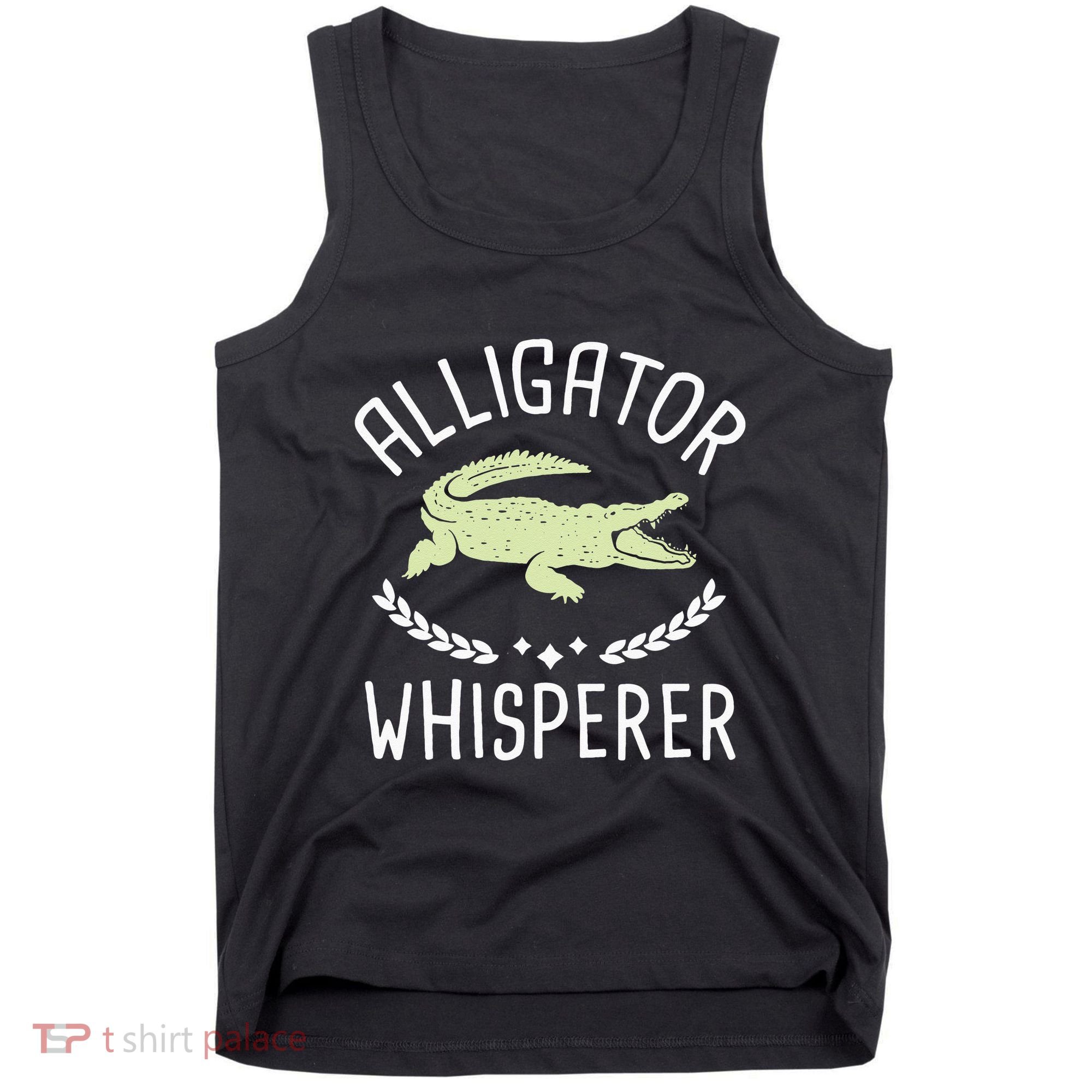Alligator Whisperer Gator Crocodile Zoo Animal Lover Tank Top