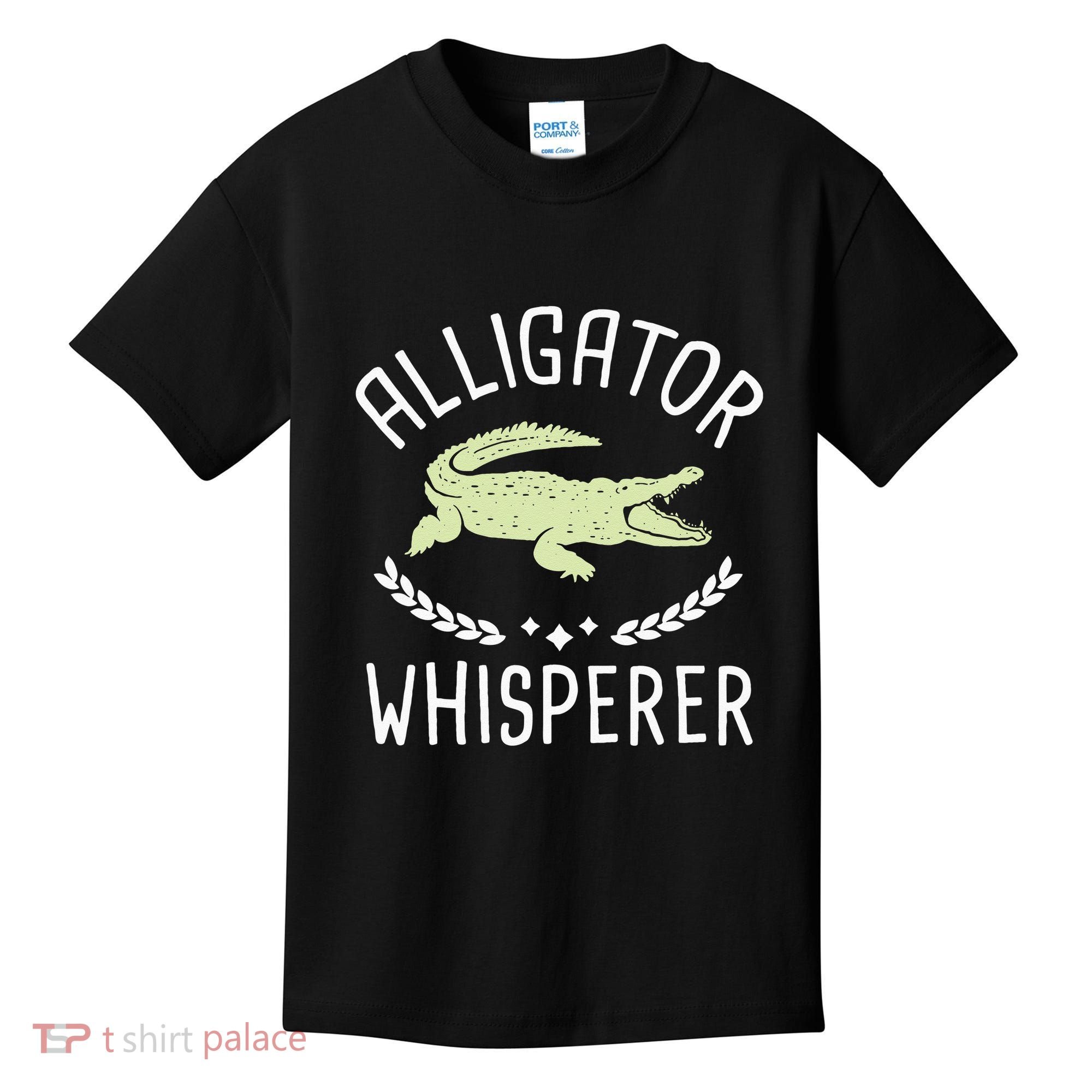 Alligator Whisperer Gator Crocodile Zoo Animal Lover Kids T-Shirt