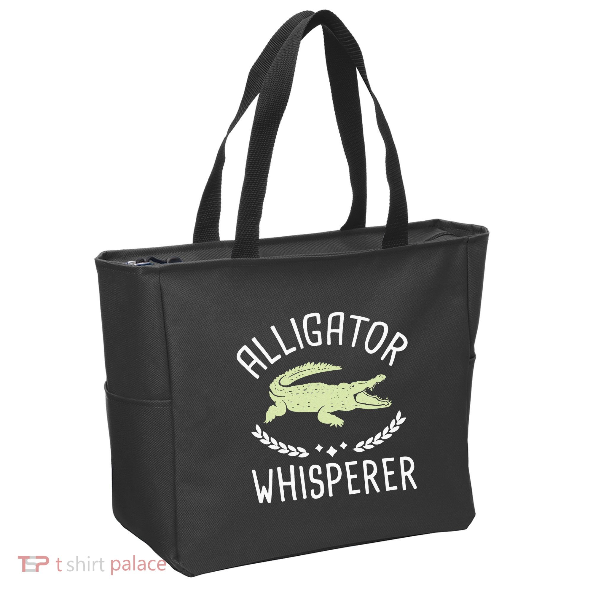 Alligator Whisperer Gator Crocodile Zoo Animal Lover Tote Bag