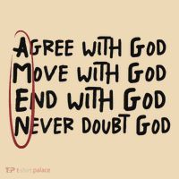 Agree With God Move With God End With God Never Doubt God Tote Bag thumb 4
