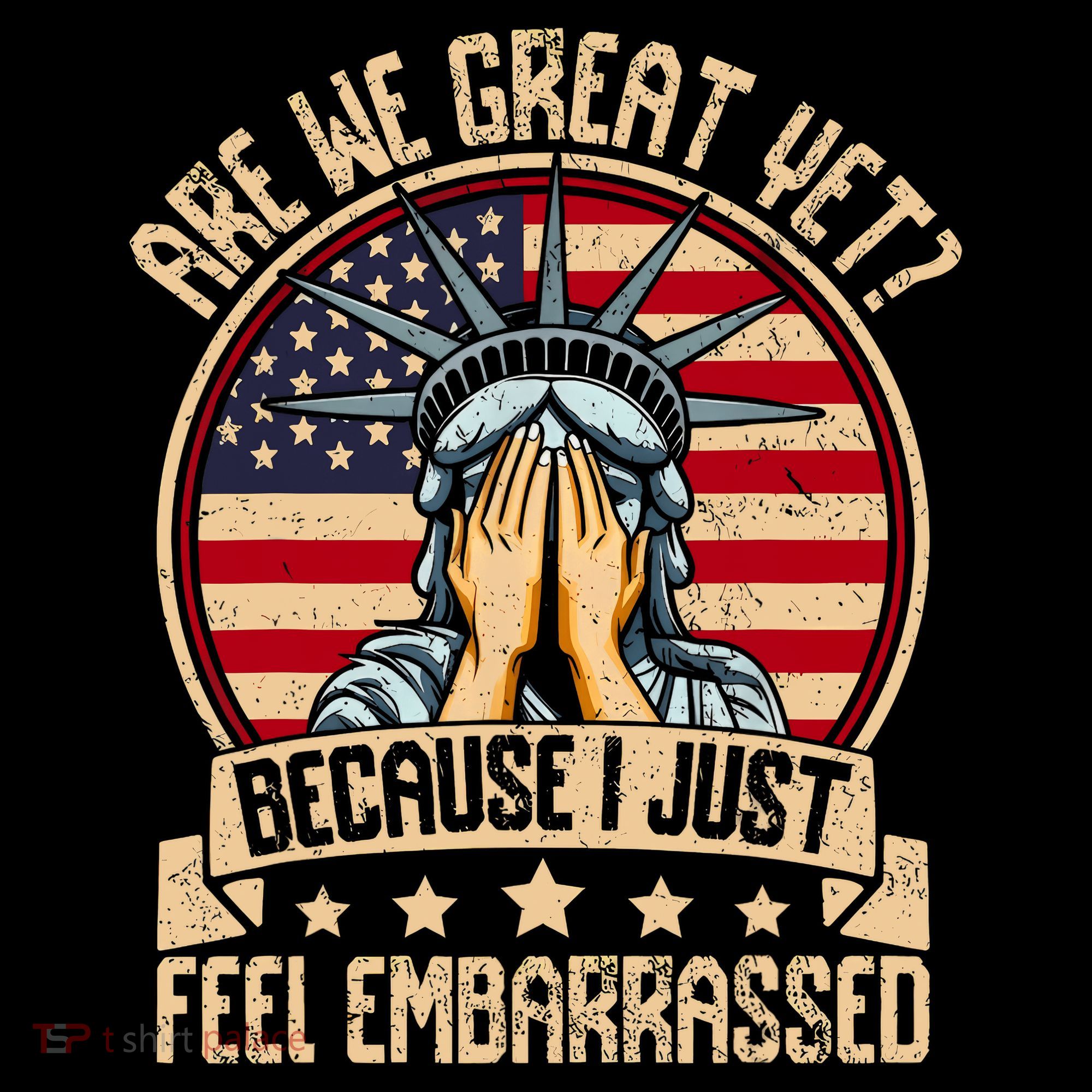 Are We Great Yet Cause I Just Feel Embarrassed Women's Hoodie