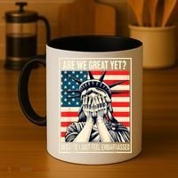 Are We Great Yet Because I Just Feel Embarrassed Coffee Mug thumb 4
