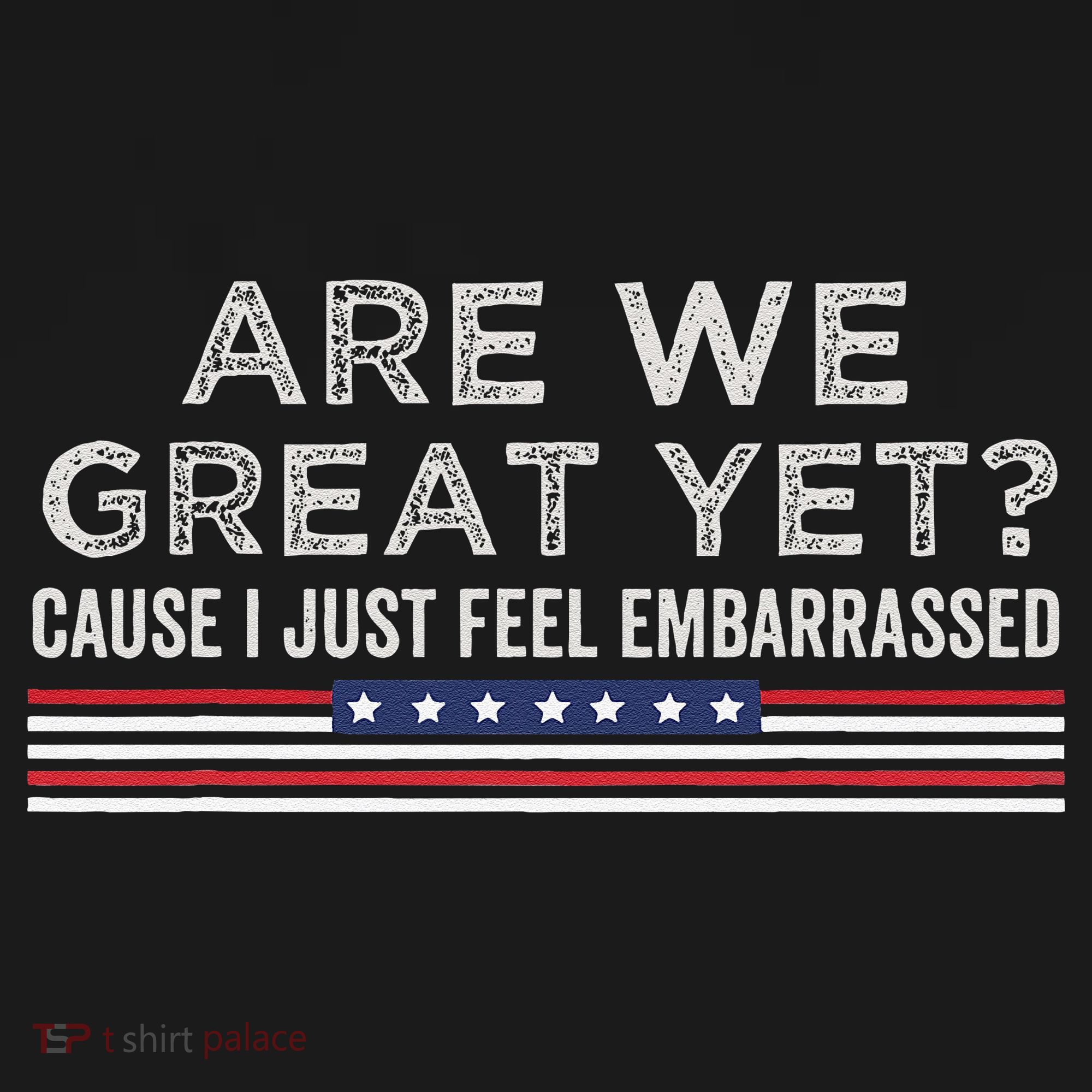 Are We Great Yet Cause I Just Feel Embarrassed Women's Hoodie
