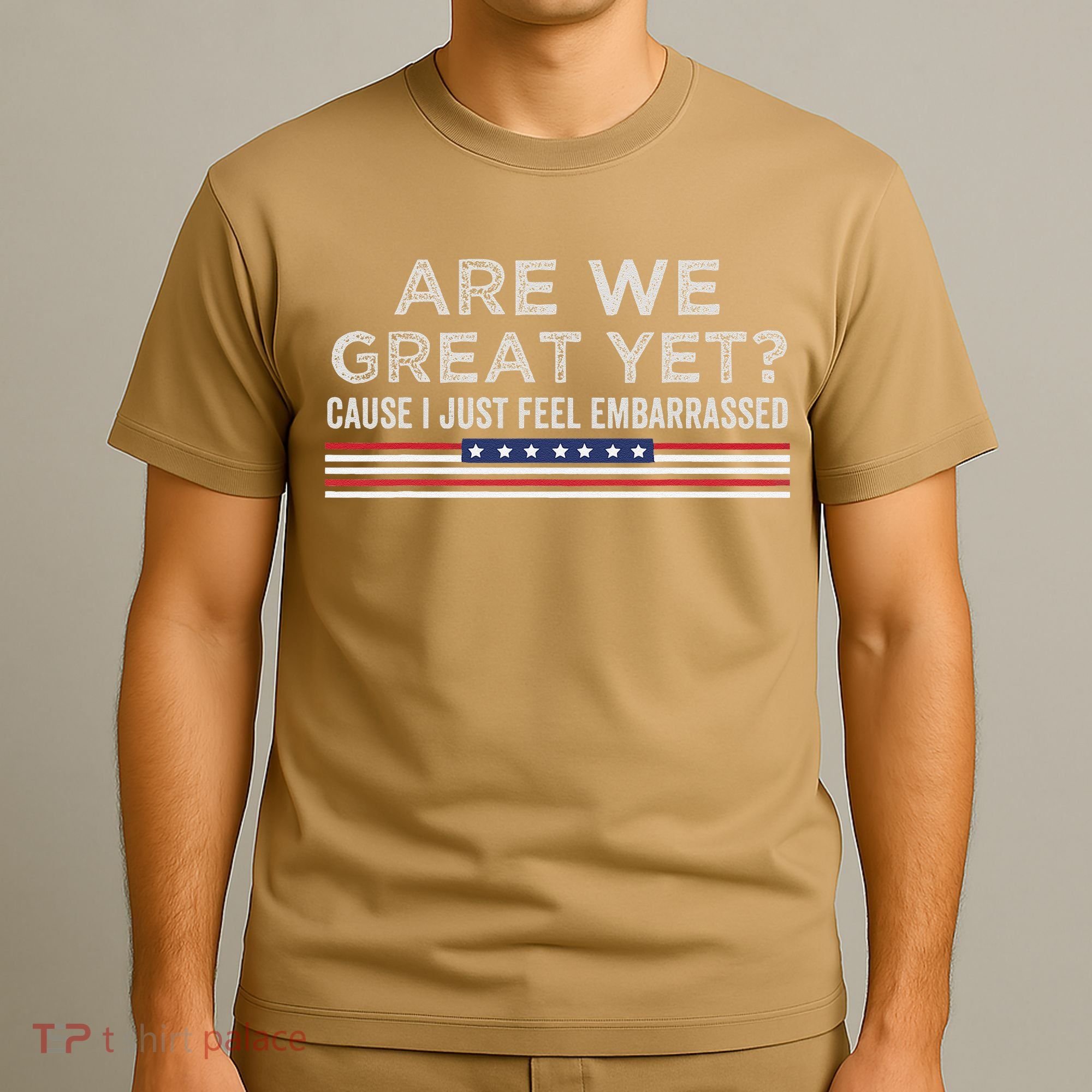 Are We Great Yet Cause I Just Feel Embarrassed T-Shirt
