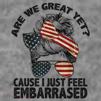 Are We Great Yet Cause I Just Feel Embarrassed Anti Trump Toddler Hoodie thumb 2