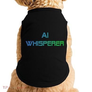 Ai Whisperer Geeky Tech Ai Artificial Intelligence Doggie Tank