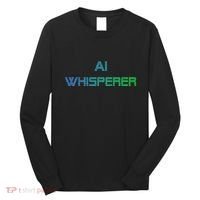Ai Whisperer Geeky Tech Ai Artificial Intelligence Long Sleeve Shirt thumb 0