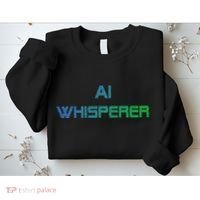 Ai Whisperer Geeky Tech Ai Artificial Intelligence Sweatshirt thumb 2