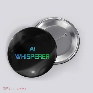Ai Whisperer Geeky Tech Ai Artificial Intelligence Button