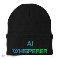 Ai Whisperer Geeky Tech Ai Artificial Intelligence Beanie thumb 0