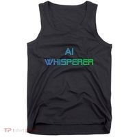 Ai Whisperer Geeky Tech Ai Artificial Intelligence Tank Top thumb 0