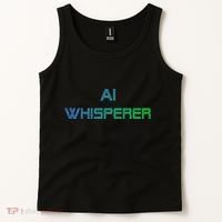 Ai Whisperer Geeky Tech Ai Artificial Intelligence Tank Top thumb 2