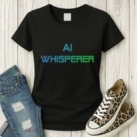Ai Whisperer Geeky Tech Ai Artificial Intelligence Women's T-Shirt thumb 3