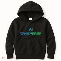 Ai Whisperer Geeky Tech Ai Artificial Intelligence Kids Hoodie thumb 0