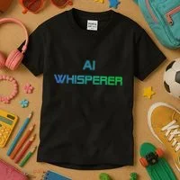 Ai Whisperer Geeky Tech Ai Artificial Intelligence Kids T-Shirt thumb 3