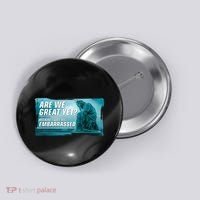 Are We Great Yet Because I Just Feel Embarrassed Sad Statue Of Liberty Button thumb 0