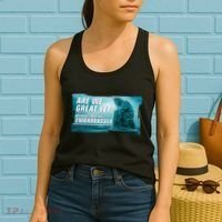 Are We Great Yet Because I Just Feel Embarrassed Sad Statue Of Liberty Women's Tank Top thumb 2