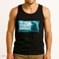 Are We Great Yet Because I Just Feel Embarrassed Sad Statue Of Liberty Tank Top thumb 3