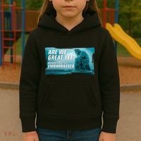 Are We Great Yet Because I Just Feel Embarrassed Sad Statue Of Liberty Kids Hoodie thumb 3