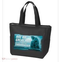 Are We Great Yet Because I Just Feel Embarrassed Sad Statue Of Liberty Tote Bag thumb 3