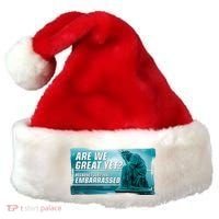 Are We Great Yet Because I Just Feel Embarrassed Sad Statue Of Liberty Santa Hat thumb 0