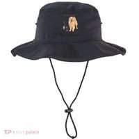 A Woman Gift Cannot Survive On Wine Alone Golden Retriever Gift Bucket Hat thumb 0