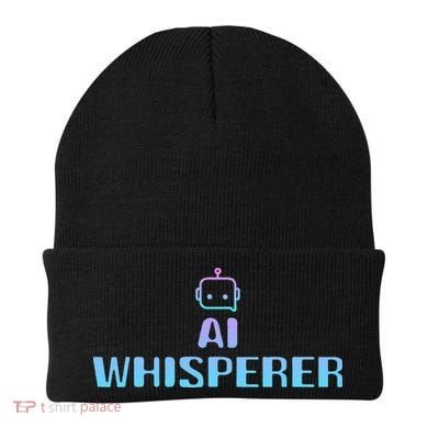 Ai Whisperer Geeky Tech Ai Artificial Intelligence Beanie