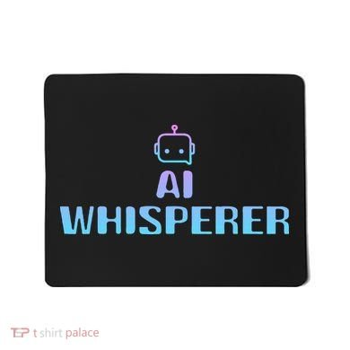 Ai Whisperer Geeky Tech Ai Artificial Intelligence Mousepad