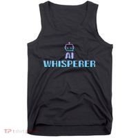 Ai Whisperer Geeky Tech Ai Artificial Intelligence Tank Top thumb 0