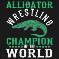 Alligator Wrestling Gator Wrestling Alligator Wrestler   Sweatshirt thumb 3