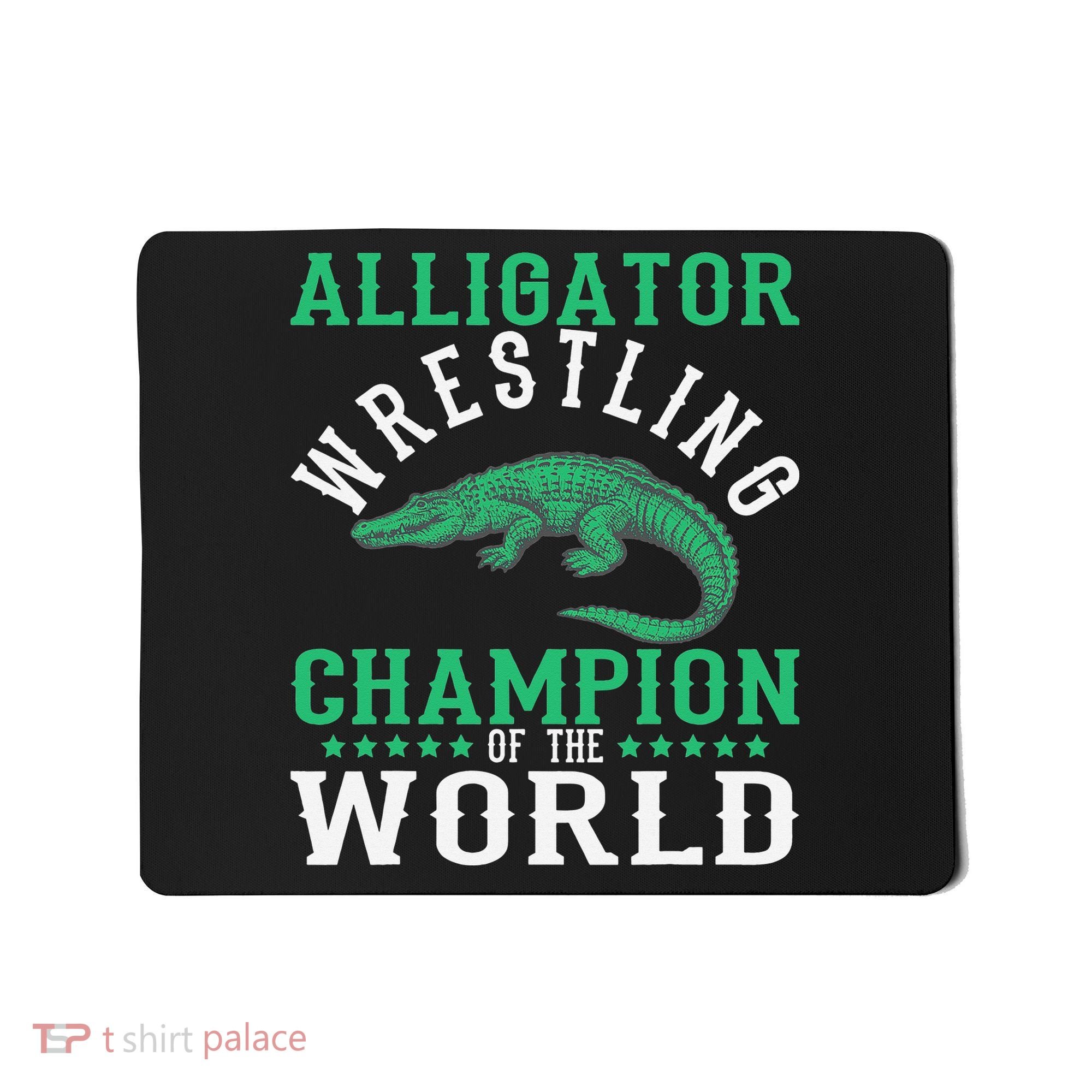 Alligator Wrestling Gator Wrestling Alligator Wrestler   Mousepad