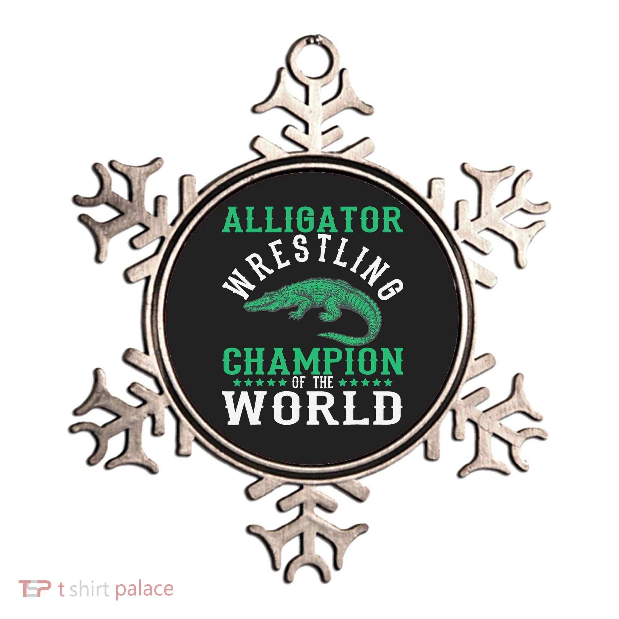 Alligator Wrestling Gator Wrestling Alligator Wrestler   Ornament