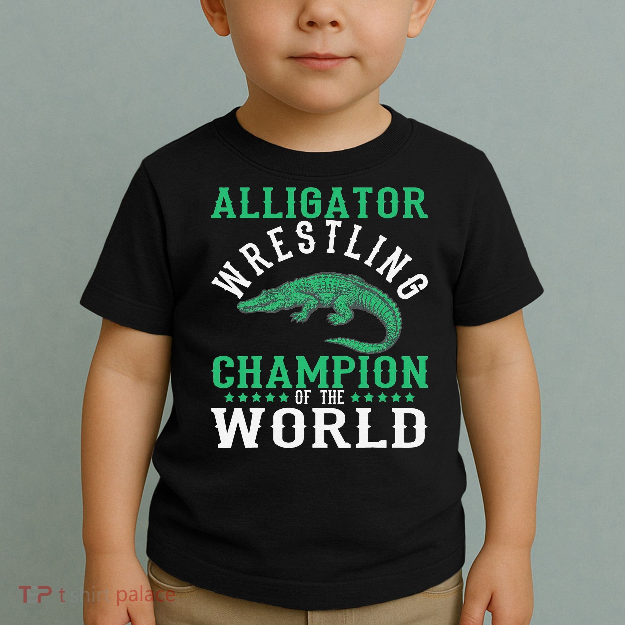Alligator Wrestling Gator Wrestling Alligator Wrestler   Toddler T-Shirt