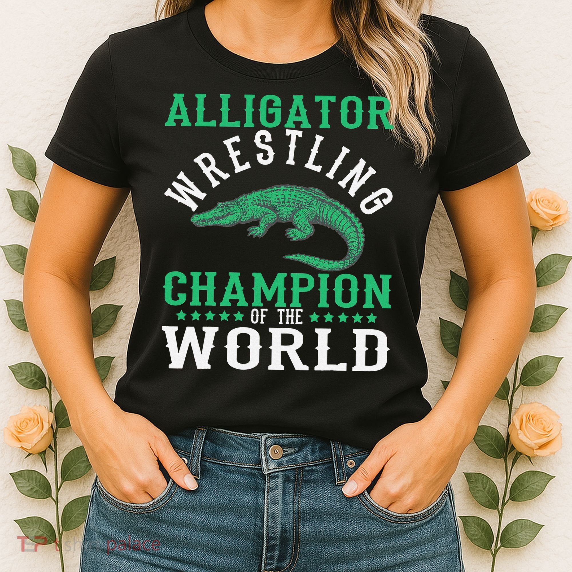 Alligator Wrestling Gator Wrestling Alligator Wrestler   Women's T-Shirt