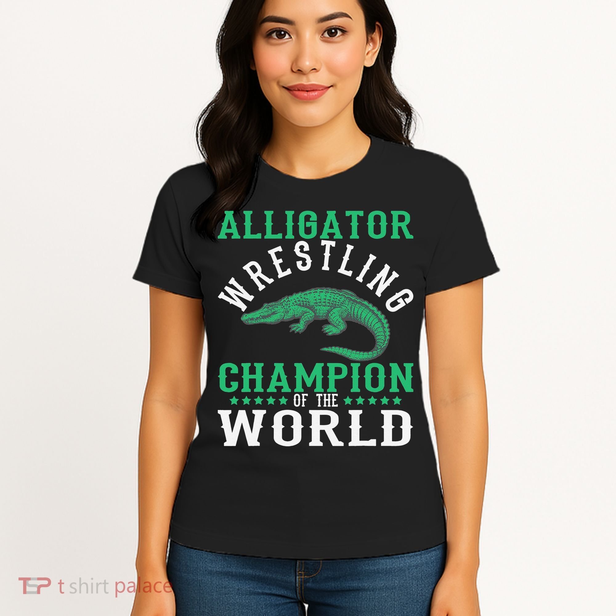 Alligator Wrestling Gator Wrestling Alligator Wrestler   Women's T-Shirt