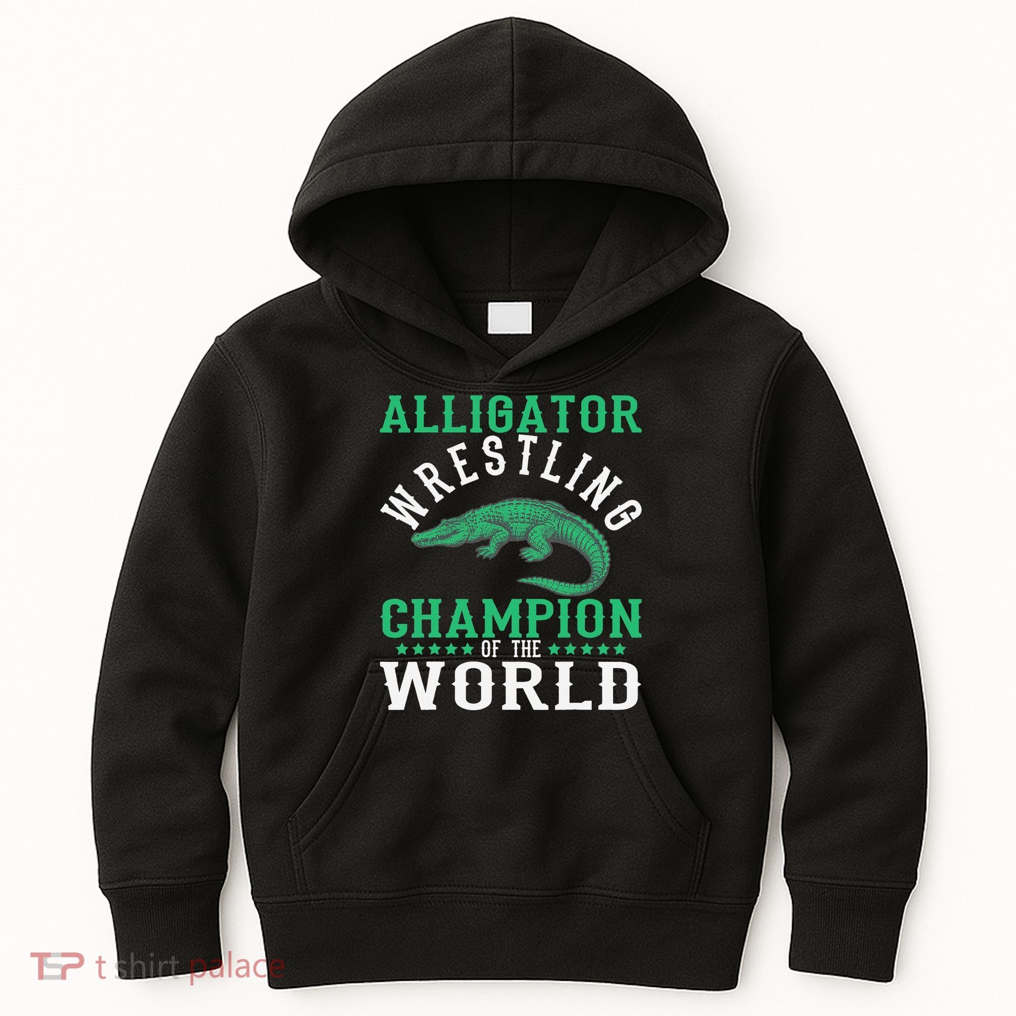 Alligator Wrestling Gator Wrestling Alligator Wrestler   Kids Hoodie
