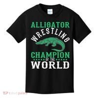 Alligator Wrestling Gator Wrestling Alligator Wrestler   Kids T-Shirt thumb 0