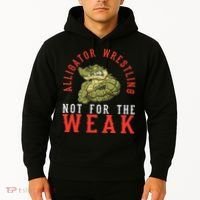 Alligator Wrestling Gator Wrestling Alligator Wrestler  Hoodie thumb 2