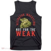 Alligator Wrestling Gator Wrestling Alligator Wrestler  Tank Top thumb 0