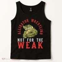 Alligator Wrestling Gator Wrestling Alligator Wrestler  Tank Top thumb 2
