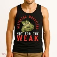 Alligator Wrestling Gator Wrestling Alligator Wrestler  Tank Top thumb 3