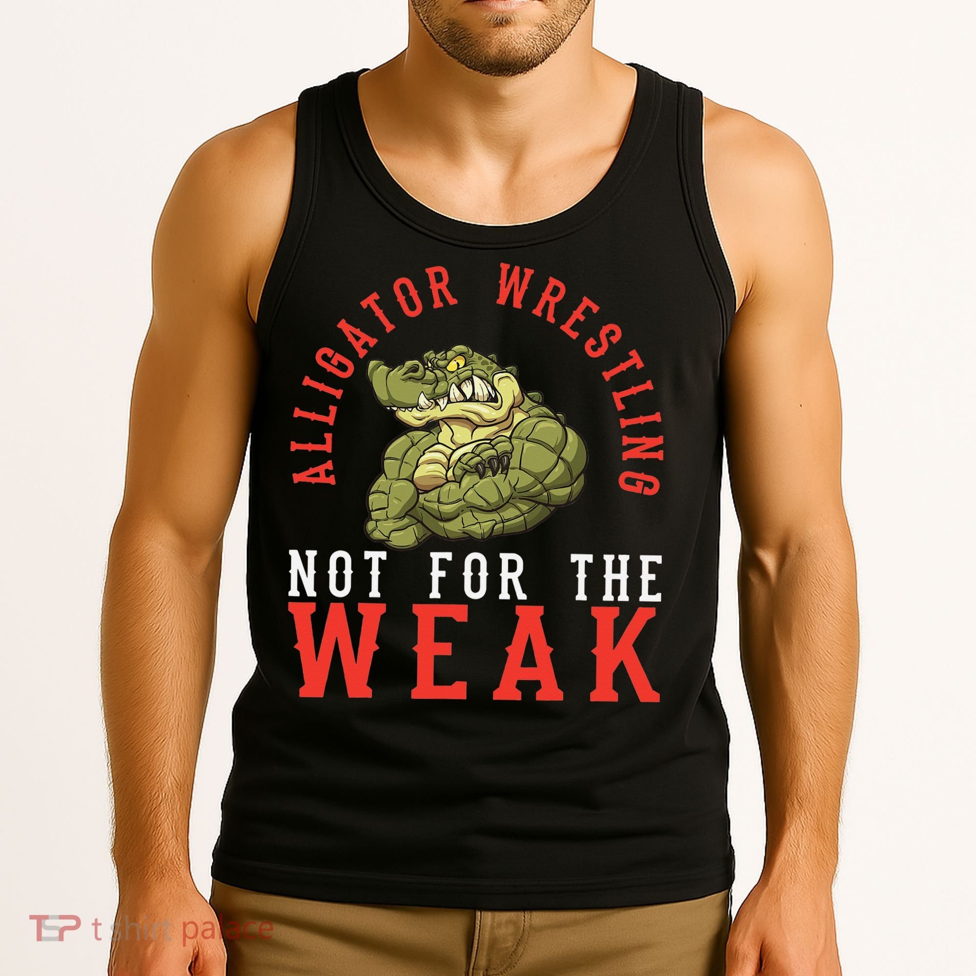 Alligator Wrestling Gator Wrestling Alligator Wrestler  Tank Top