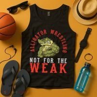 Alligator Wrestling Gator Wrestling Alligator Wrestler  Tank Top thumb 4