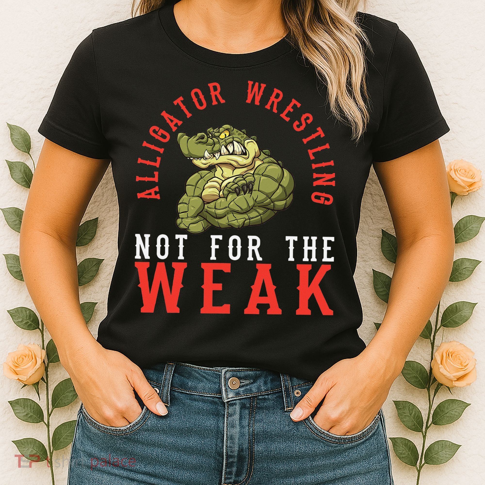 Alligator Wrestling Gator Wrestling Alligator Wrestler  Women's T-Shirt