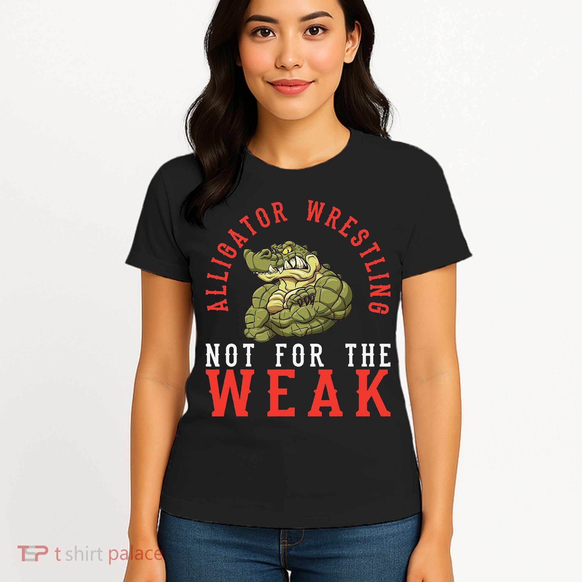 Alligator Wrestling Gator Wrestling Alligator Wrestler  Women's T-Shirt